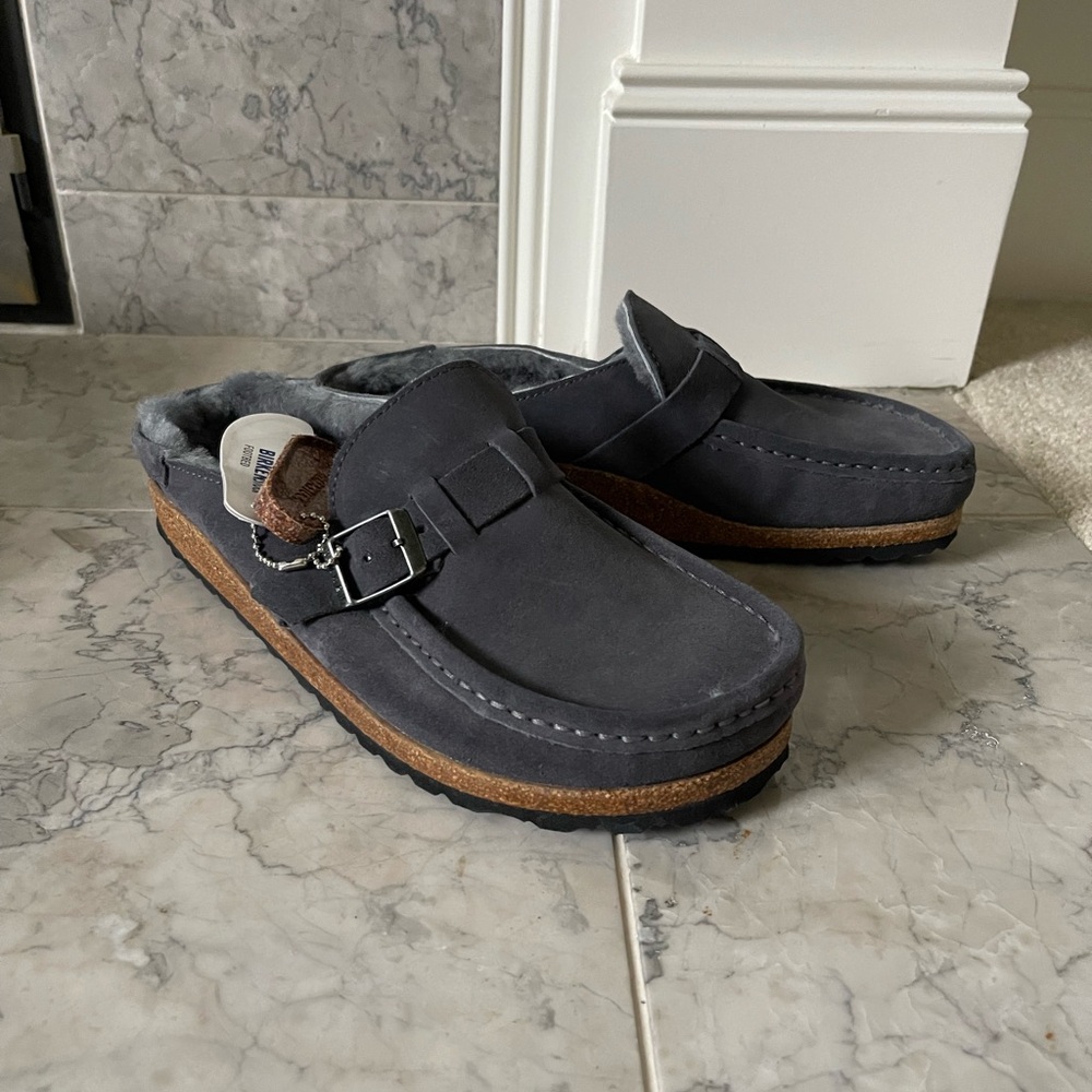 Birkenstock Buckley Genuine Shearling Mule